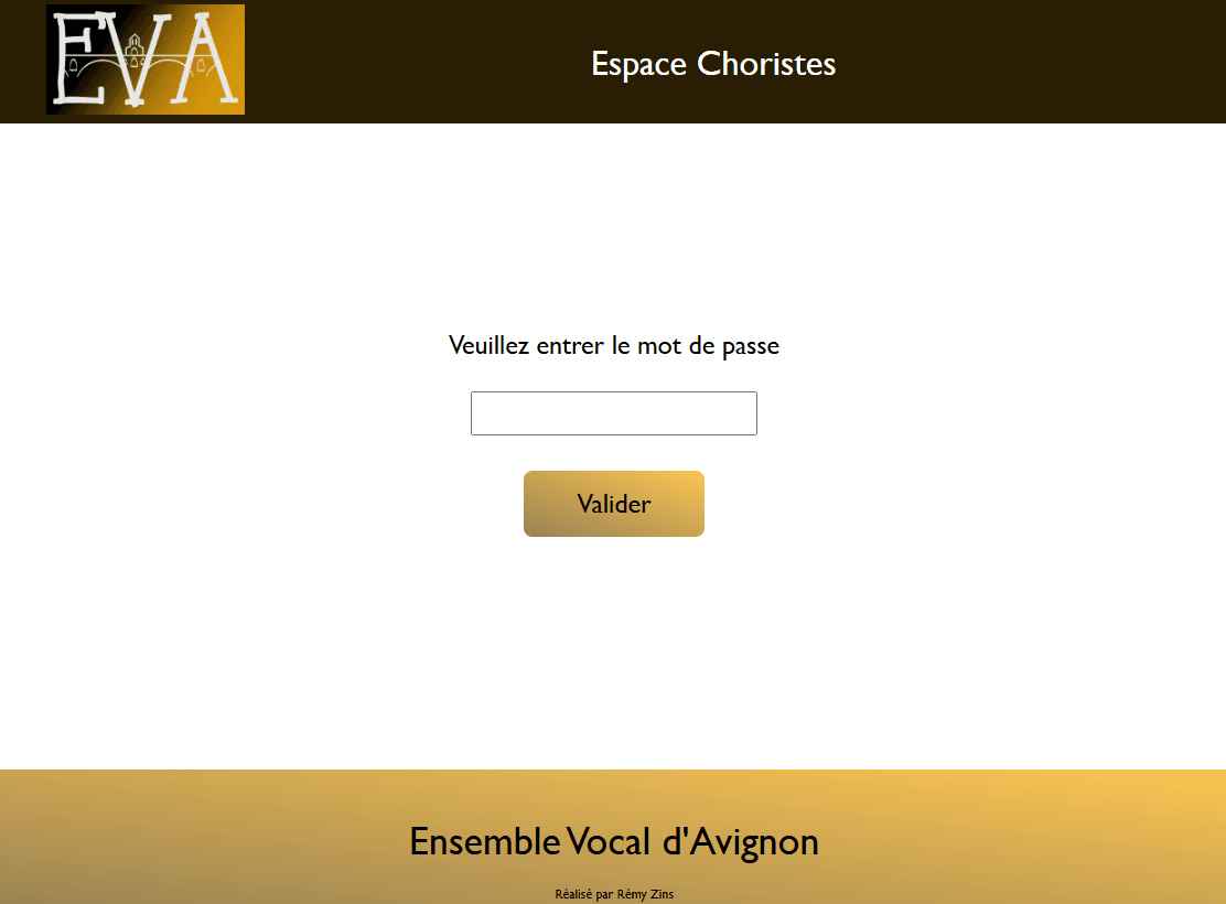 Espace Choristes (EVA)